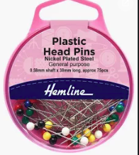 Plastic Headed Pins