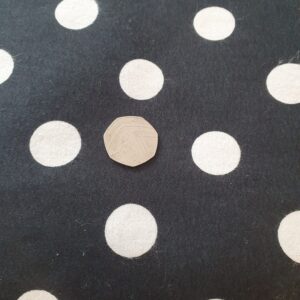 Polkadot brushed cotton 45"